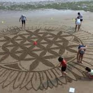 mandala plage